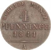 Reverse 4 Pfennig 1841 A