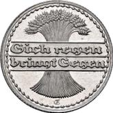 Reverse 50 Pfennig 1920 E
