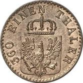 Obverse 1 Pfennig 1846 D