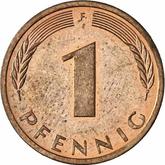 Obverse 1 Pfennig 1995 F