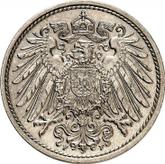 Reverse 10 Pfennig 1893 F