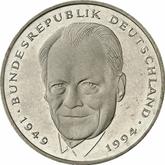 Obverse 2 Mark 1996 G Willy Brandt
