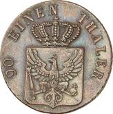 Obverse 4 Pfennig 1825 A
