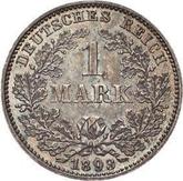 Obverse 1 Mark 1893 E