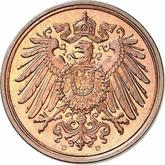 Reverse 1 Pfennig 1912 D