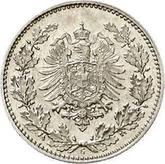 Reverse 50 Pfennig 1877 G