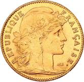 Obverse 10 Francs 1910