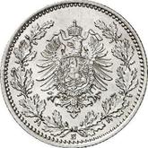 Reverse 50 Pfennig 1877 E