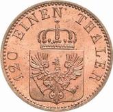 Obverse 3 Pfennig 1866 A
