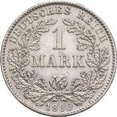 Obverse 1 Mark 1880 D