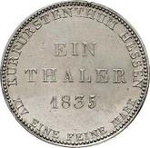 Reverse Thaler 1835