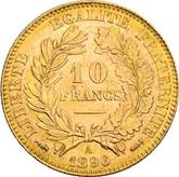 Reverse 10 Francs 1896 A