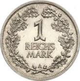 Reverse 1 Reichsmark 1925 A