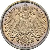 Reverse 10 Pfennig 1915 J