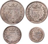 Reverse Coin set 1835 Maundy