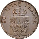 Obverse 4 Pfennig 1858 A
