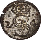 Obverse Denar 1624 Łobżenic Mint