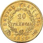 Reverse 20 Francs 1812 R
