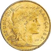 Obverse 10 Francs 1900