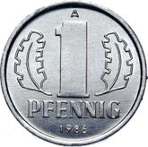 Obverse 1 Pfennig 1986 A
