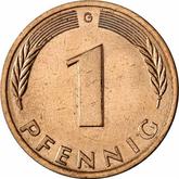 Obverse 1 Pfennig 1978 G