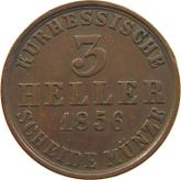Reverse 3 Heller 1856