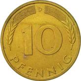 Obverse 10 Pfennig 1984 D