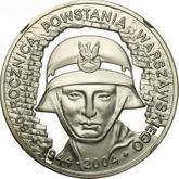 Reverse 10 Zlotych 2004 MW ET 60th Anniversary of the Warsaw Uprising