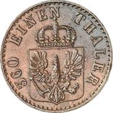 Obverse 1 Pfennig 1849 A