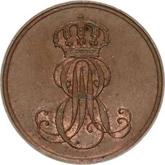 Obverse 2 Pfennig 1849 B