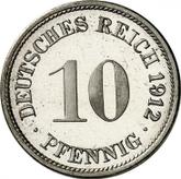 Obverse 10 Pfennig 1912 F