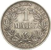 Obverse 1 Mark 1893 A