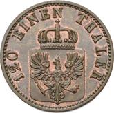 Obverse 3 Pfennig 1870 A