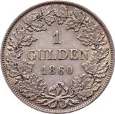 Reverse Gulden 1860
