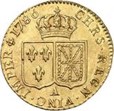 Reverse Louis d'Or 1786 A