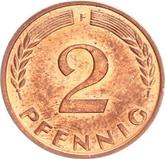 Obverse 2 Pfennig 1963 F