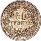 Obverse 50 Pfennig 1877 B
