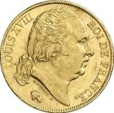 Obverse 20 Francs 1818 A