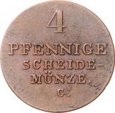 Reverse 4 Pfennig 1827 C