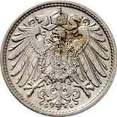 Reverse 10 Pfennig 1893 G