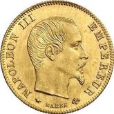 Obverse 5 Francs 1860 BB