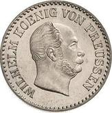 Obverse Silber Groschen 1861 A