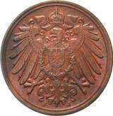 Reverse 1 Pfennig 1908 J