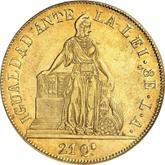 Reverse 8 Escudos 1850 So LA