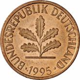 Reverse 2 Pfennig 1995 G