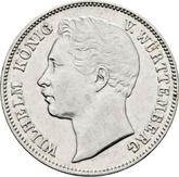 Obverse 1/2 Gulden 1858