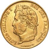 Obverse 20 Francs 1839 A