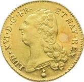 Obverse Double Louis d'Or 1790 AA