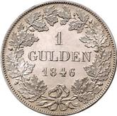 Reverse Gulden 1846