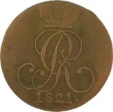 Obverse Pfennig 1821 C